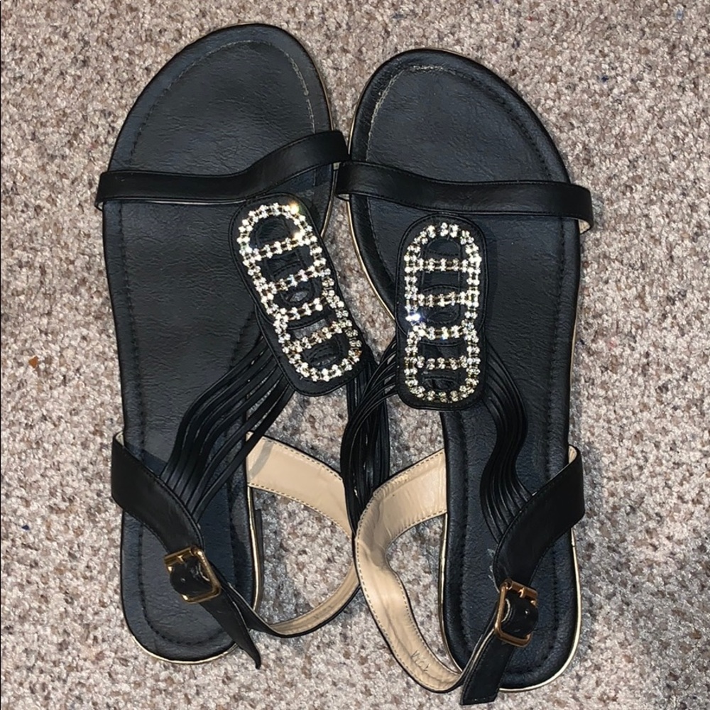 Black Sandals